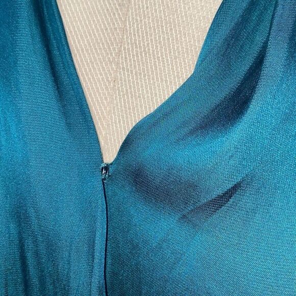 Paige Sevilla  Drapey Sleeve Crossover V-Neck Long Sleeve Bodysuit‎ Green XS - Picture 9 of 16